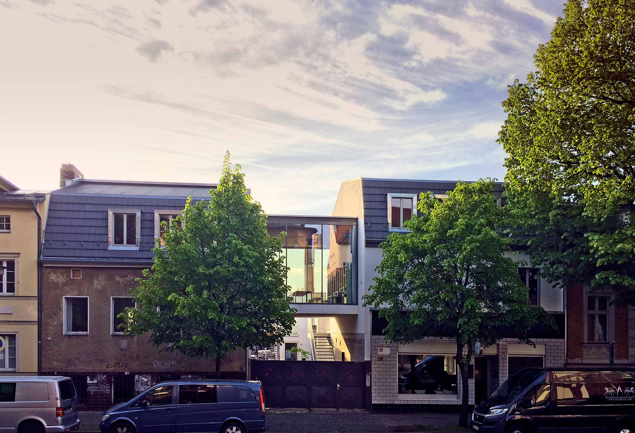 Aufstockung Ateliergebäude